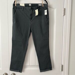 GAP Women’s Girlfriend Dark Gray Chinos